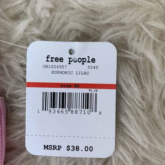 SOLD ❌ NEW free people Caroline bralette XS lilac - Picture 2 of 4